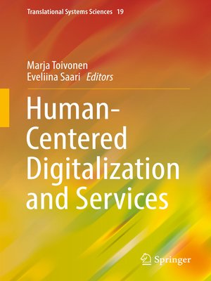 cover image of Human-Centered Digitalization and Services